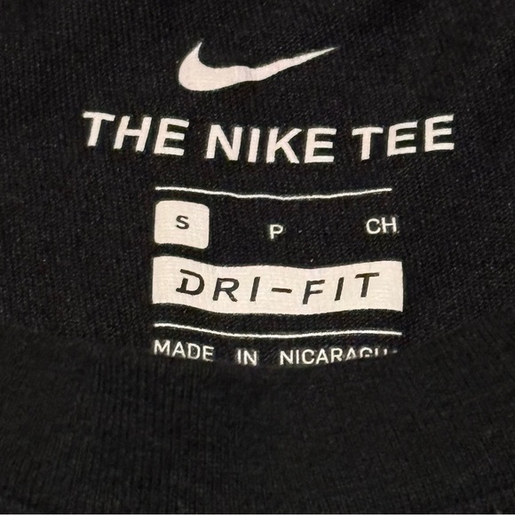 Nike Dri Fit “Just Do It” T-Shirt Black Men Size Small - Picture 4 of 5
